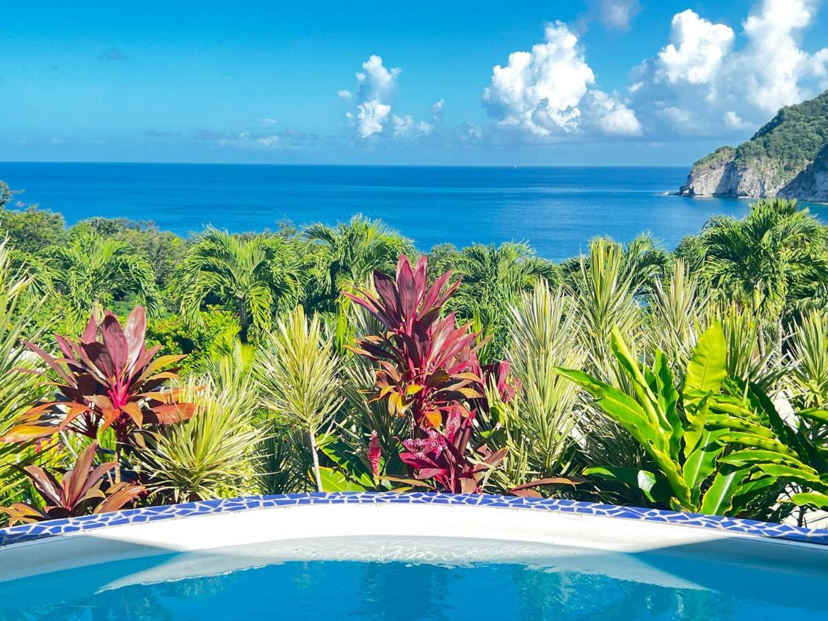 Vue Mer/3Beds/Piscine/Wifi/900 Metres De La Plage Deshaies Zewnętrze zdjęcie