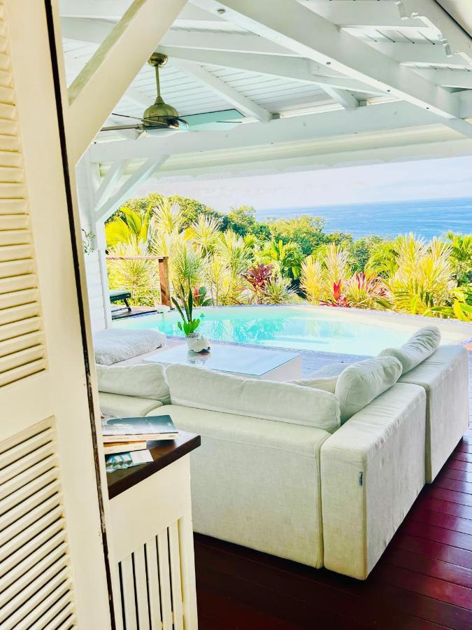 Vue Mer/3Beds/Piscine/Wifi/900 Metres De La Plage Deshaies Zewnętrze zdjęcie