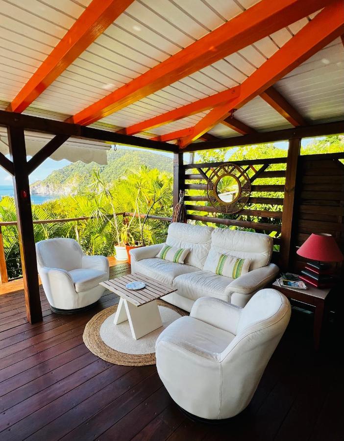 Vue Mer/3Beds/Piscine/Wifi/900 Metres De La Plage Deshaies Zewnętrze zdjęcie